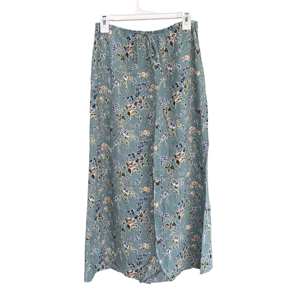 Vintage Blue Maxi Skirt